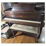 WM KNABE AND CO BABY GRAND PIANO