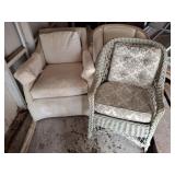 GROUP CHAIRS IN GARAGE