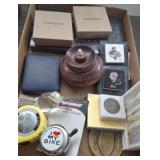 CRYSTAL BIRD PAPER WEIGHTS, ASSORTED