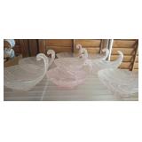 FROSTED GLASS BERRY BOWL SET