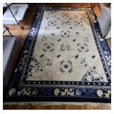 ORIENTAL AREA RUG 88 X 126