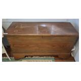 ANTIQUE DOVETAILED BLANKET CHEST