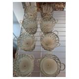 WOVEN STEEL CANDLE VOTIVES