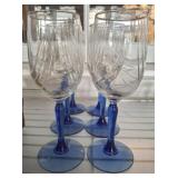 COBALT TO CLEAR STEMWARE