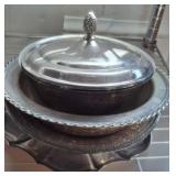 ASSORTED SILVER PLATED SERVING PCS