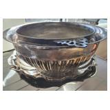 ASSORTED SILVER PLATED SERVING BOWLS