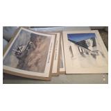 WATER COLOR BETTY BAY, JB CHARLES PRINTS NUMBERED