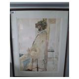 SIGNED CHARLES REED WATERCOLOR 24X30