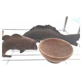 COMPOSITE FISH DECOR, DECORATIVE BOWL