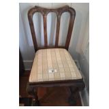 BALL AND CLAW ANTIQUE CHAIR