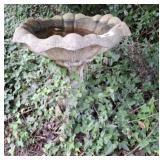 CONCRETE BIRD BATH