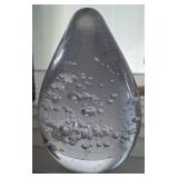 BLOWN GLASS PAPER WEIGHT