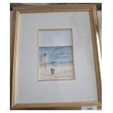 SIGNED WATERCOLOR PRINT