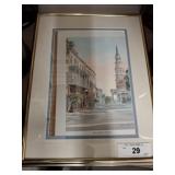 DOCK STREET THEATRE PICTURE SIGNED