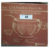 CELEBRATION PUNCH BOWL SET
