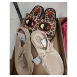 HEY DUDE LM AND SLIPPERS