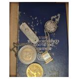 MEDALS, ASSORTED ITEMS