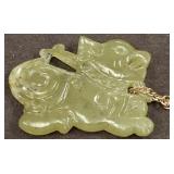 SOAP STONE FOO DOG PENDANT