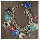 HORSE THEME CHARM BRACELET