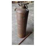 COPPER FIRE EXTINGUISHER