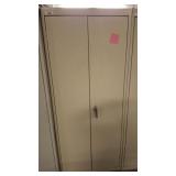 SANDUSKY 2 DOOR METAL CABINET