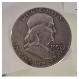 1957D FRANKLIN HALF DOLLAR