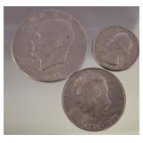 BICENT 3 PC COIN SET
