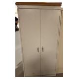 SANDUSKY 2 DOOR METAL CABINET