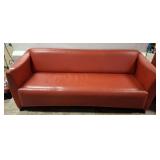 LEATHER UPHOLSTERED SOFA