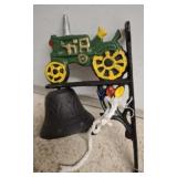 CAST IRON TRACTOR BELL