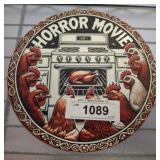 HORROR MOVIE METAL SIGN