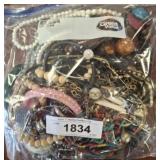 BAGS OF COSTUME JEWELRY