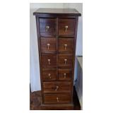 10 DRAWER APOTHECARY/LINGERIE CHEST
