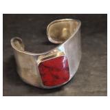 STERLING CUFF BRACELET