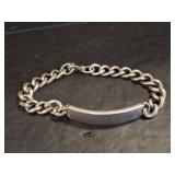 STERLING ID BRACELET
