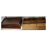 WOODEN PLANK, DISPLAY BOX, MISC SHOWS WEAR