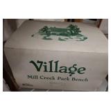 VILLAGE MILL CREEK PARK BENCH DEPT. 56