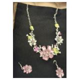 NECKLACE AND EARRINGS