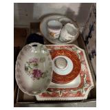 DECORATIVE PLATE, BOWL, CUPS, MISC