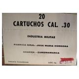 INDUSTRIA MILITAR .30 CAL AMMO 20 RDS
