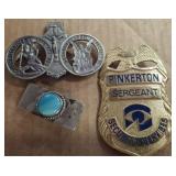 MONEY CLIPS AND REPLICA BADGE
