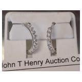 STERLING SILVER HOOPER EARRINGS