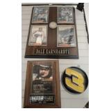 TRAY OF DALE EARNHARDT MEMORABILIA