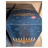 2PC LED LANTERNS WITH CANDLE LIGHT