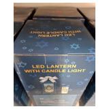 2PC LED LANTERNS WITH CANDLE LIGHT