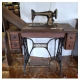 KENMORE SEWING MACHINE IN SINGER TABLE