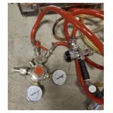 PRESSURE HOSES AND TAP