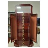 STANDING JEWELRY BOX