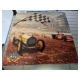 INDIANAPOLIS 500 ANNIVERSARY CANVAS 14X14