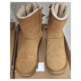 SUEDE BOOTS SIZE 9